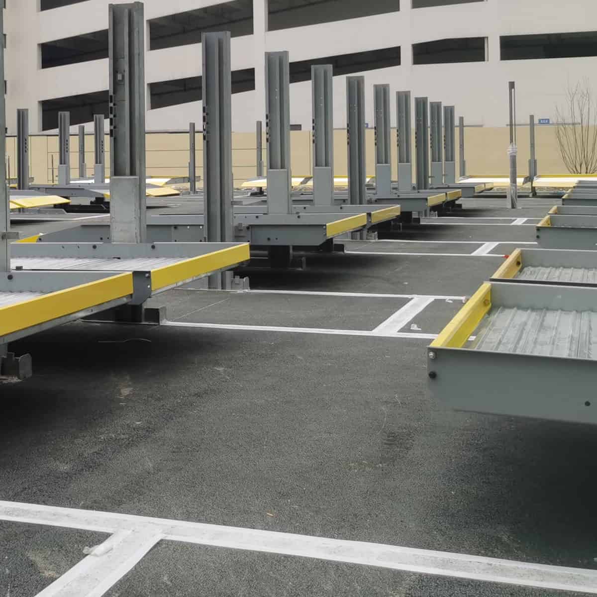峨邊2柱立體停車場過驗收