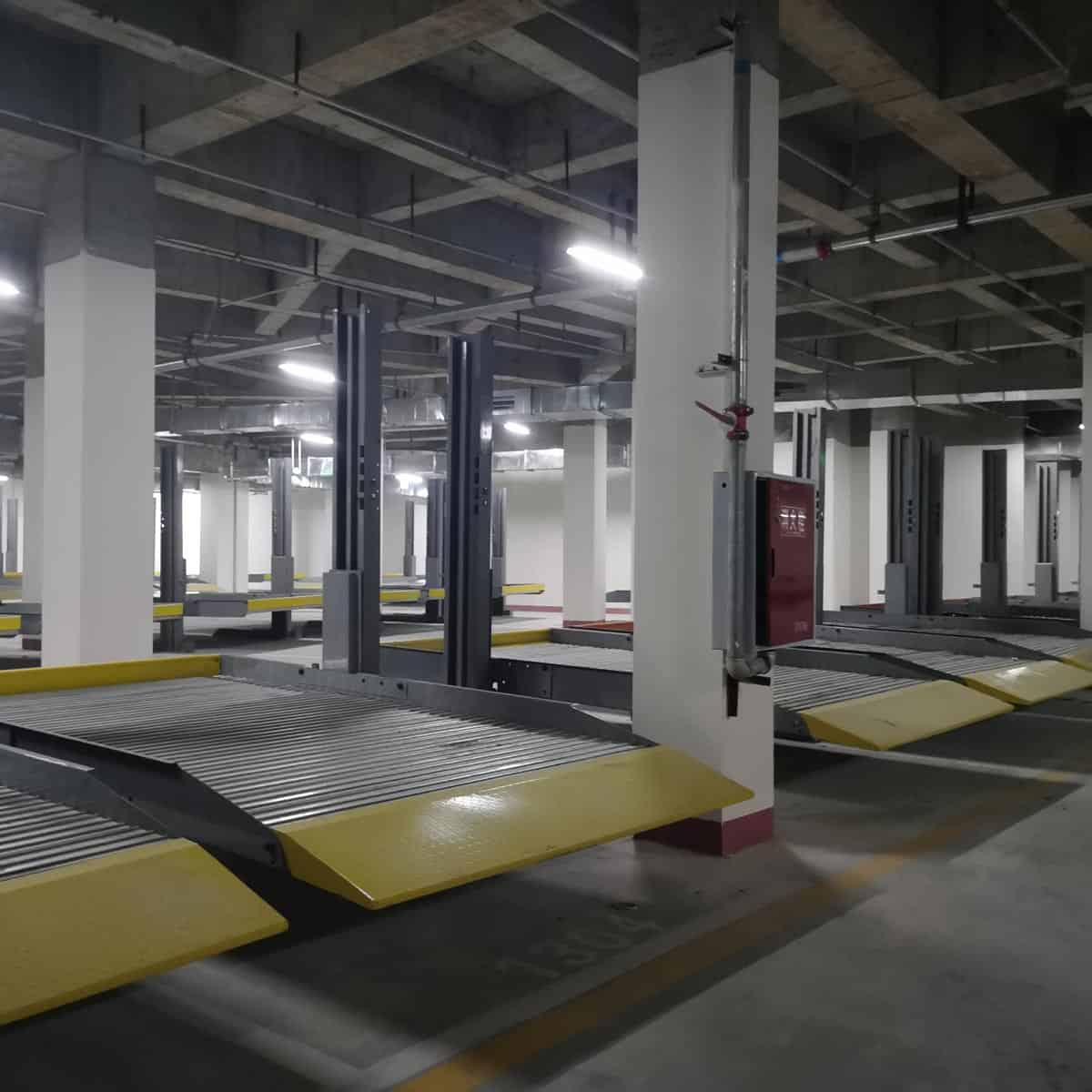 榕江兩層機(jī)械立體車庫二手
