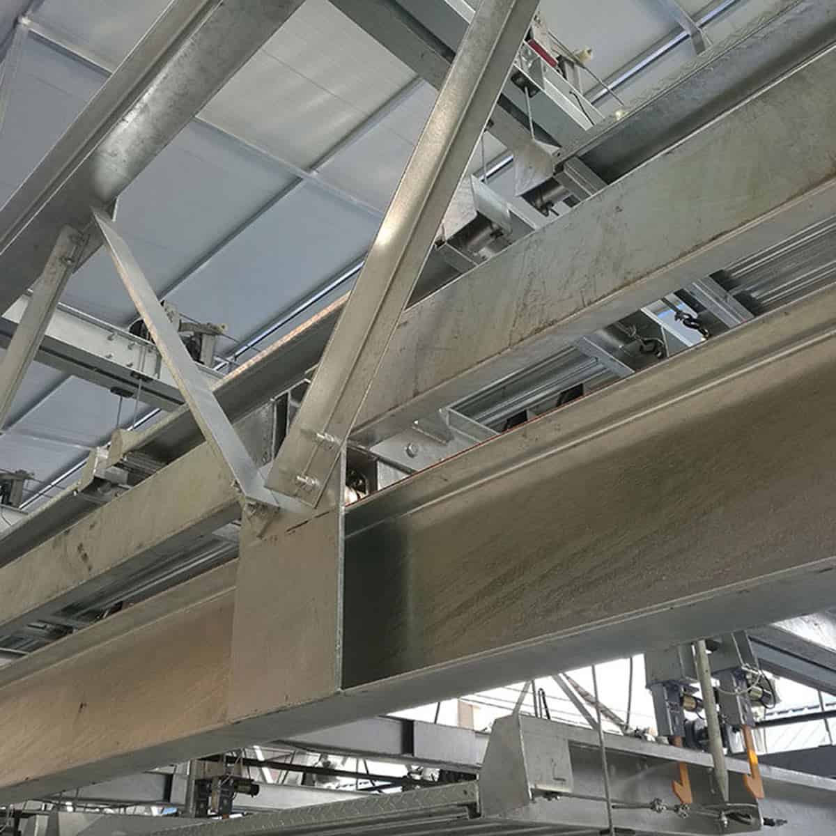 峨邊簡易升降機械立體車庫拆除