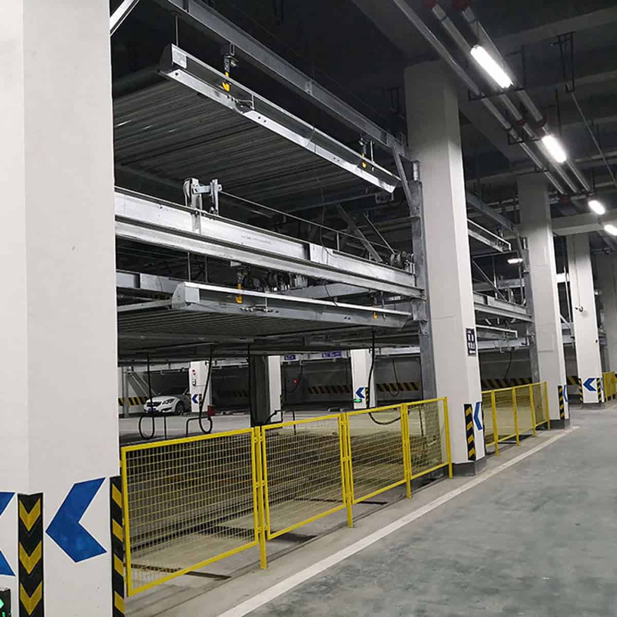 崆峒2層機(jī)械式立體停車設(shè)備安裝