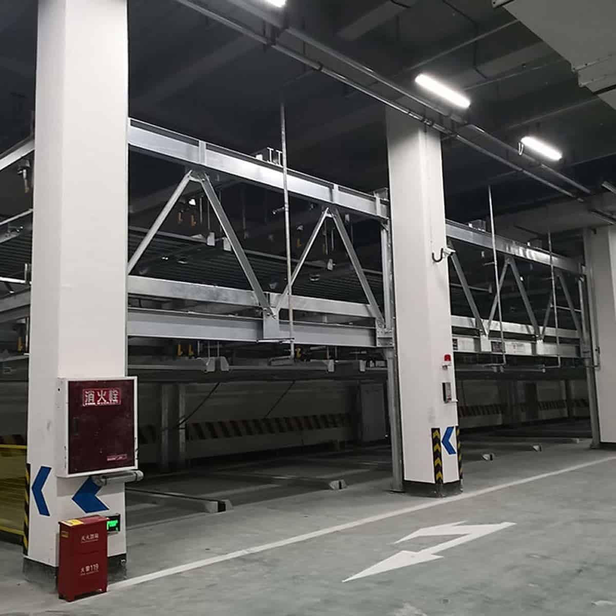 合川簡易升降式機械車位安裝