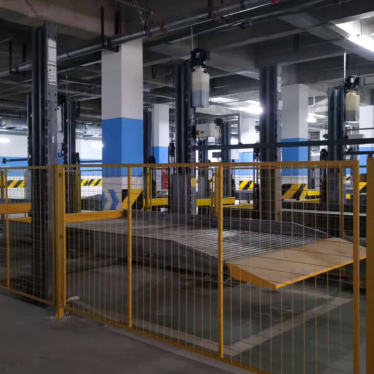 阿克塞垂直升降式停車的工作原理