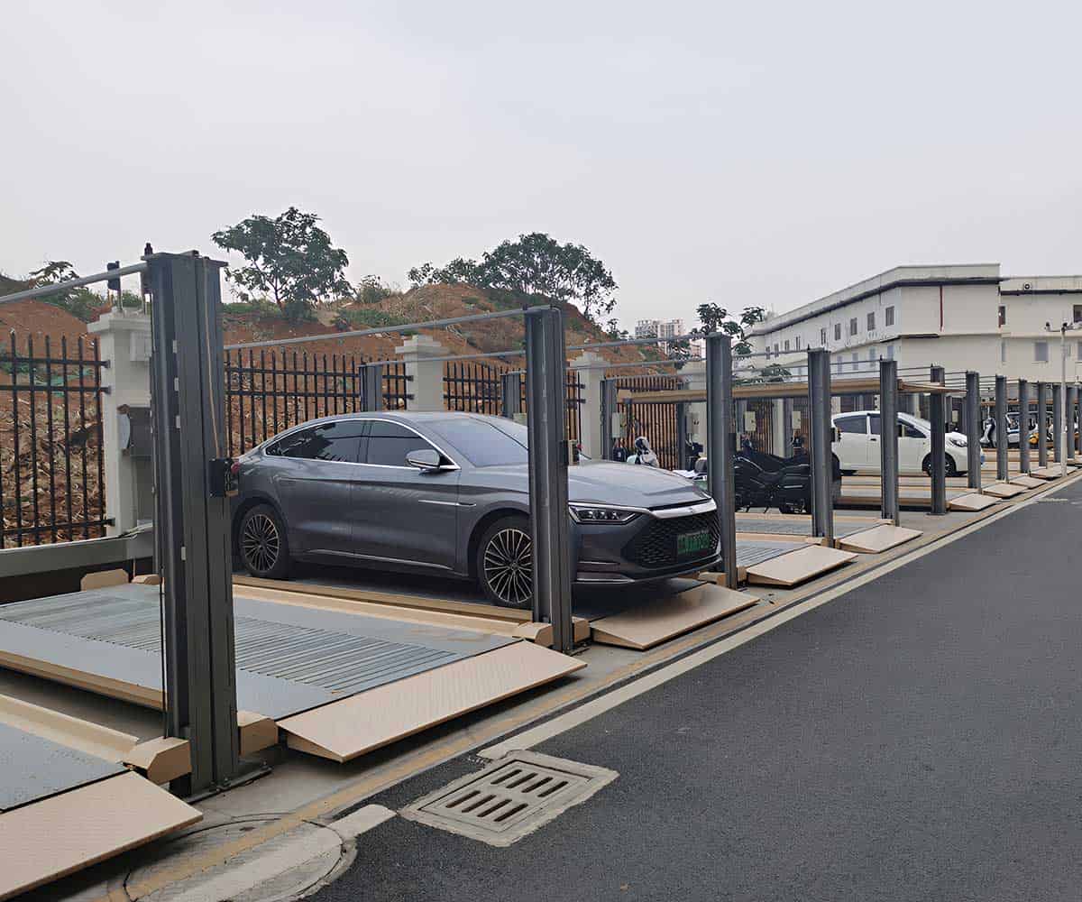 汶川2柱機(jī)械停車位的數(shù)量配比和尺寸規(guī)定