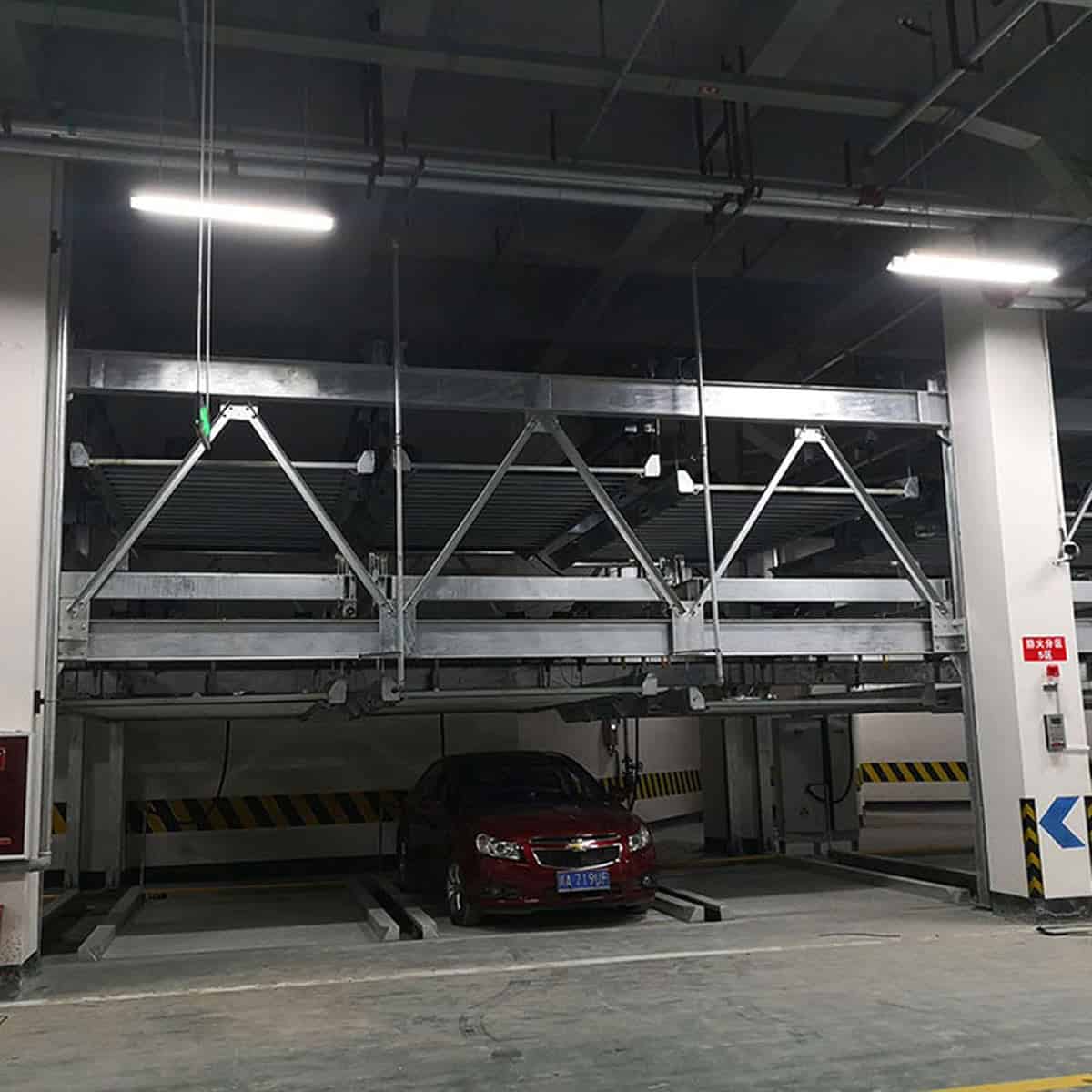 4柱立體車庫停車設(shè)備過驗收升降橫移式停車設(shè)備租賃經(jīng)營